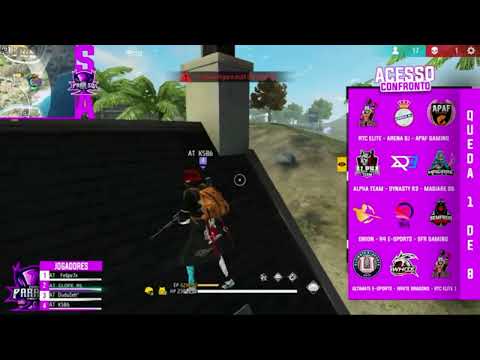 CLIPADA, REPESCAGEM FREE FIRE - EVENTO COPA PARAISO - NARRAÇÃO OLOCTOR - O NARRADOR DA COMUNIDADE