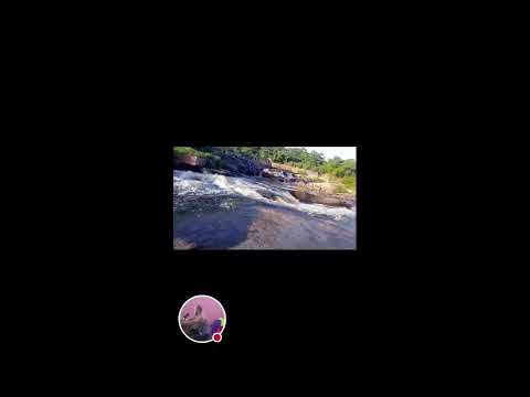 Relaxante cachoeira na natureza Rio Paraíba Viçosa Alagoas