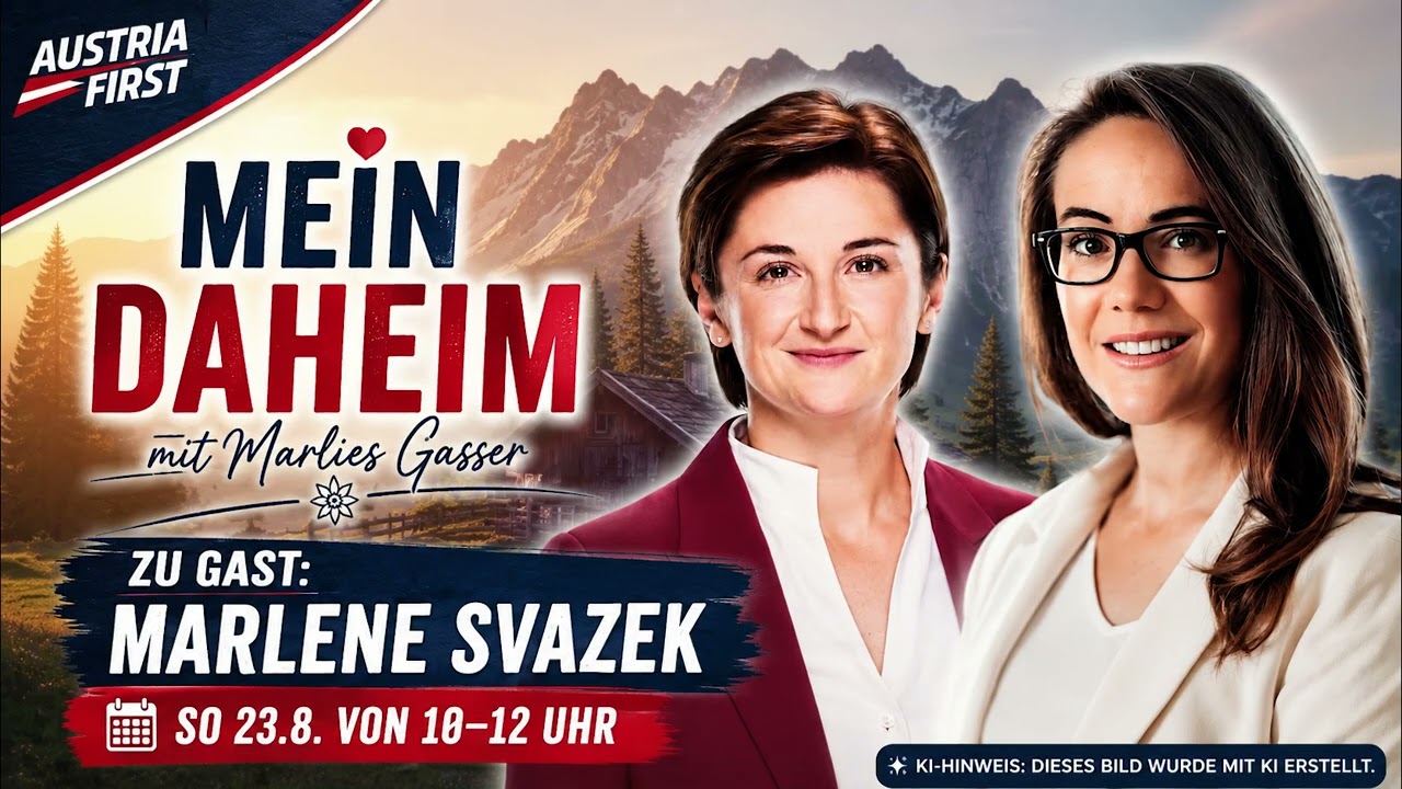 Mein Daheim: Marlene Svazek spricht Klartext