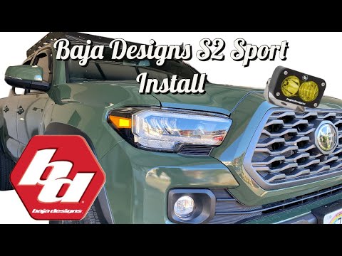 Baja Designs S2 Sport Install (Tacoma)