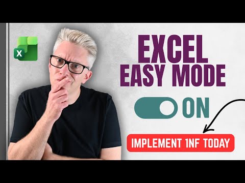 Excel: Use 1NF to Simplify Sheets Excel: Use 1NF to Simplify Sheets