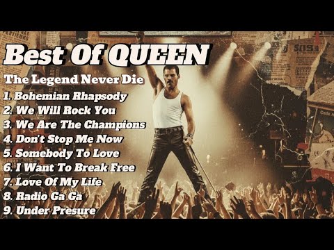 Best of Queen – Greatest Hits Full Album | Bohemian Rhapsody | We Will Rock You |