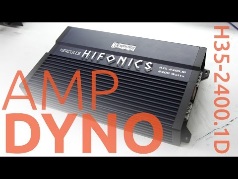 Power Acoustik Subwoofer + Hifonics H35 Amplifier Bundle-video