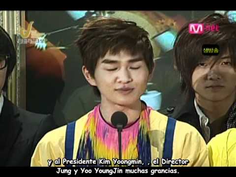 [2008] SHINee Gana YEPP Disk Newcomer Award [Subs Español]