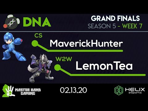DNA S5:W7 - CS | MaverickHunter (Mega Man) Vs. W2W | LemonTea (Wolf) - Grand Finals