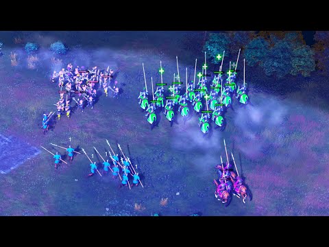 Age of Empires 4 - 3v2 EPIC LAST STAND | Multiplayer Gameplay