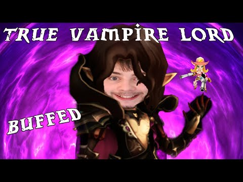 The True Vampire Lord Cadiz (Dark Vampire) Destroying In RTA Summoners War