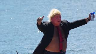 Trump 2020 Boat Parade, Congamond Lake Southwick MA