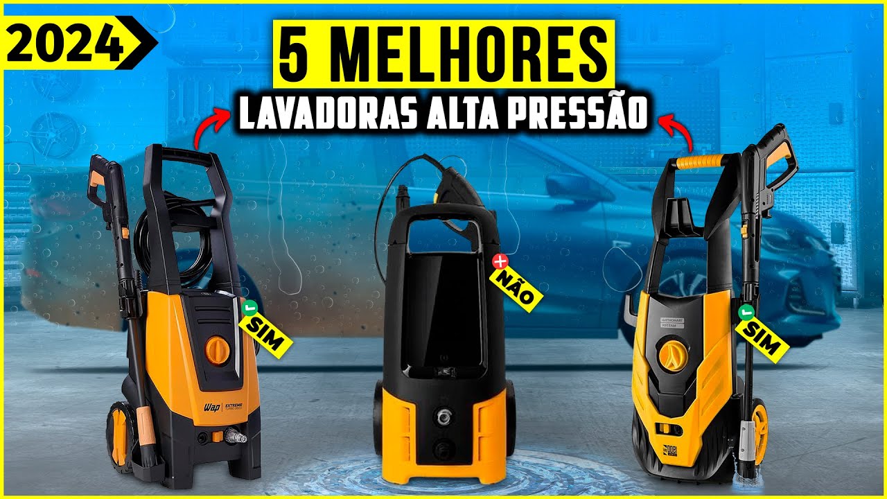 As 5 Melhores Lavadora de Alta Pressão/Lavadora Alta Pressão Em 2024!
