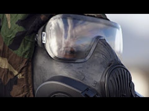 HELICOPTER DECONTAMINATION Exercise! (Instructed by Chemical, Biological, and Radiological Marines.)