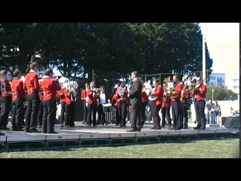 Camborne Town Band at Lorient 2015
