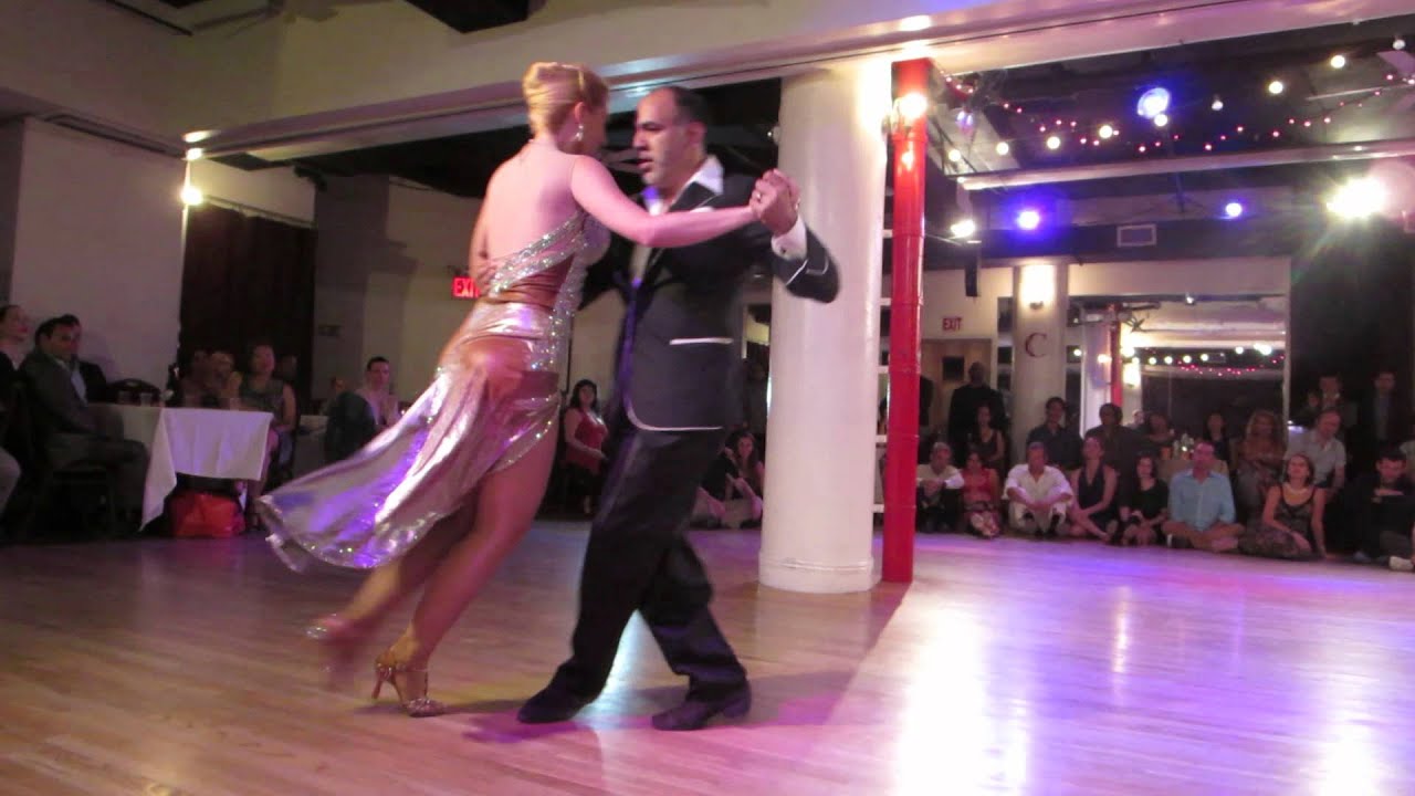 Claudio Villagra and Helena Fernandez @ All Night MIlonga NYC 2015 performance 1