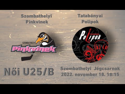 NU25B 23 Szombathelyi Pinkvinek -  Tatabányai Polipok (élő közvetítés)
