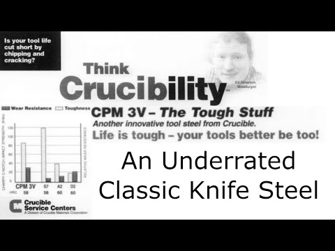 CPM-3V - Still the Best High Toughness Knife Steel