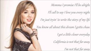 Jennette McCurdy - Not That Far Away (With Lyrics) HD