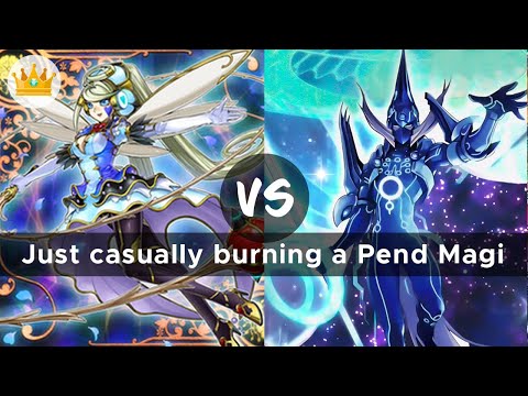 Insane effect damage burn (Trickstar Vs Pendulum Magician)