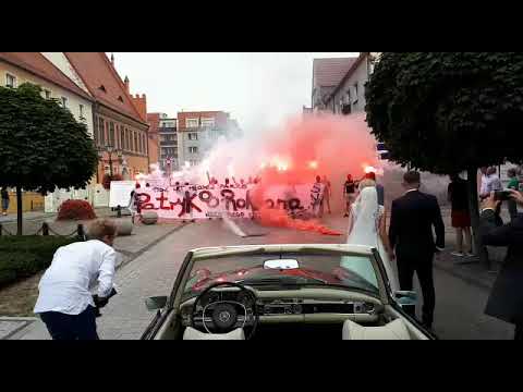 Ślub Patryka Pabiniaka, legendarnego napastnika Startu Namysłów