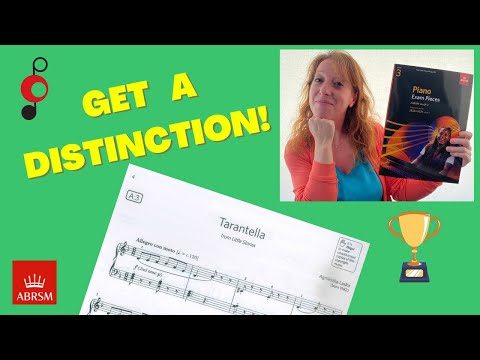 #ABRSM PIANO GRADE 2 | A3 | TARANTELLA | TUTORIAL