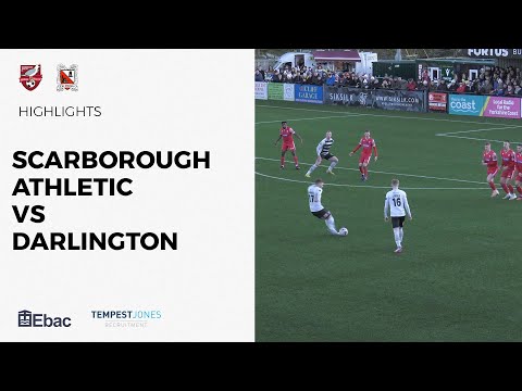 Scarborough Athletic 2-5 Darlington - National League North - 2022/23