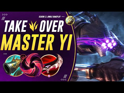 Use CHAOS To Climb: Master Yi TAKE OVER & Snowball | Jungle Gameplay Guide & Alpha Build