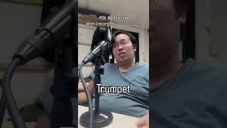 How to control facial expressions during recording #band #fun #laugh #吹奏楽 #ttmwinds #musician
