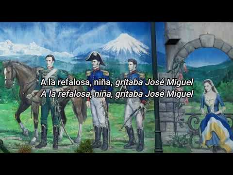 Doña Javiera Carrera Bailaba la Refalosa (Con Letra)