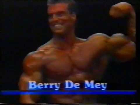 Berry De Mey 1987 Training und Posing