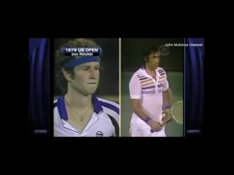 Ilie Nastase vs McEnroe US Open 1979 - Highlights