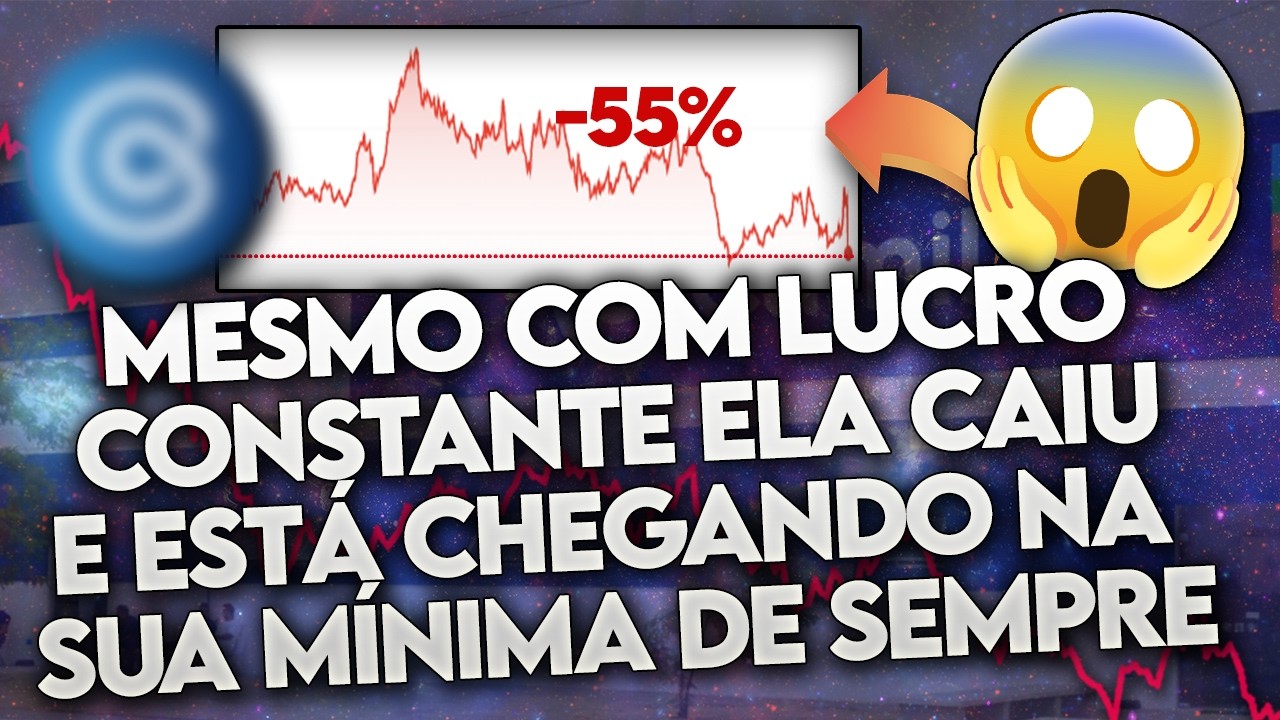 Conheça 5 AÇÕES BOAS que ESTÃO nas MÍNIMAS! (5 EMPRESAS que NUNCA FORAM MAL e CAIRAM MUITO!) - TOP 5