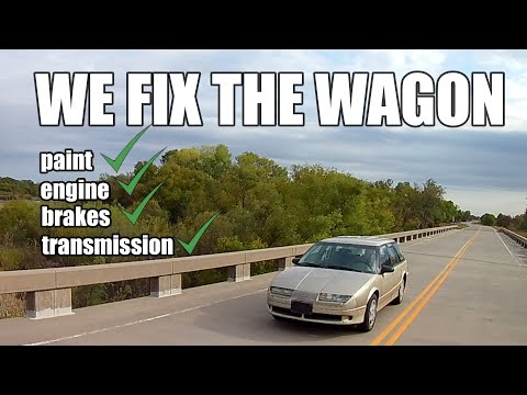 S2E23  Our Saturn Wagon surprises us with some unexpected repairs and a twist or two...