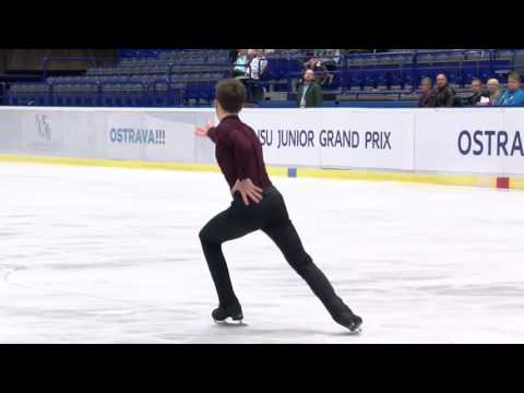2016 ISU Junior Grand Prix - Ostrava - Programa Curto Masculino mitri ALIEV RUS