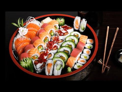 10 Hour Sushi Restaurant Background | Authentic Japanese Ambience