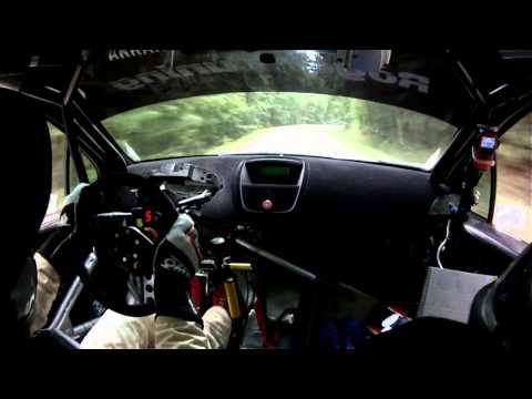 Camera car Dei vincitori Assoluti  2° Ronde dei Colli Piacentini 2015 Bossalini / Gerevini