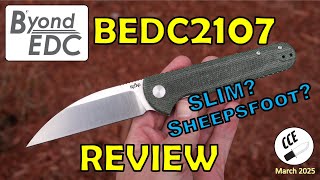 Review: B'YND EDC "slim" BEDC2107. #review #wharncliff #dirkpinkerton