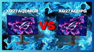 Asus ROG Strix OLED XG27AQDMGR vs XG27AQDPG - Which gaming monitor is best in 2026!