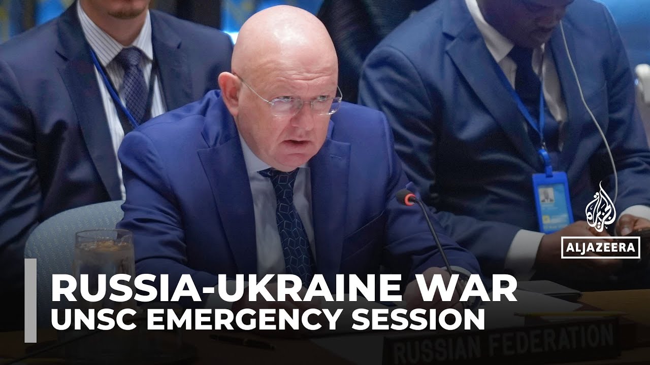 Russia, Ukraine trade barbs at UN Security Council over latest deadly strikes