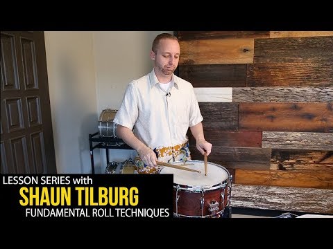 Shaun Tilburg's Regimen:  Fundamental Roll Techniques