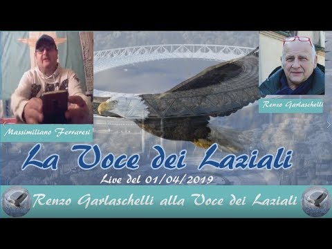 Renzo Garlaschelli Alla Voce dei Laziali (01/04/2019)