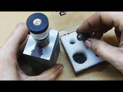 Machining: Using the optical center punch