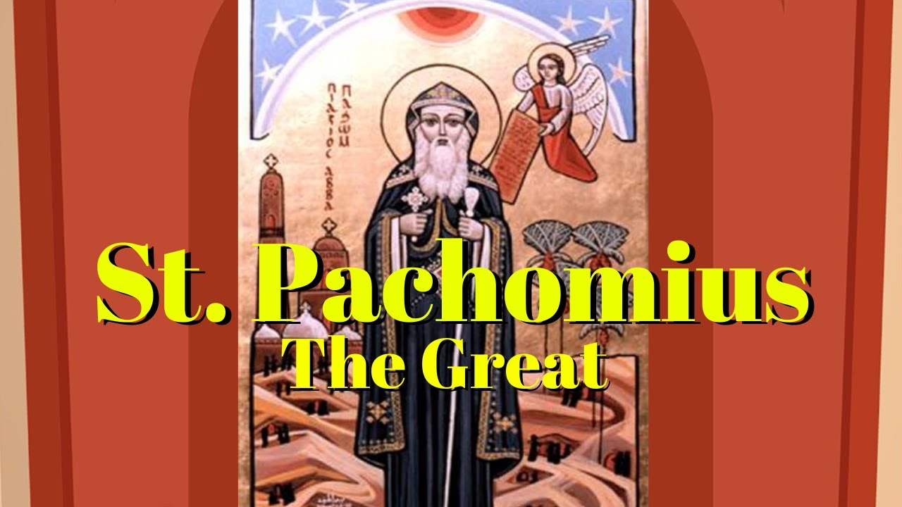 St. Pachomius - Cartoon