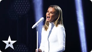 Amanda Holden performs a BEAUTIFUL version of &#39;Not While I&#39;m Around&#39; | Semi-Finals | BGT 2020