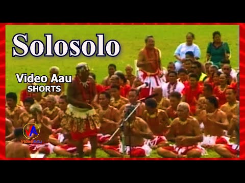 Video Aau Shorts : Solosolo (Ali'i ma Faipule)
