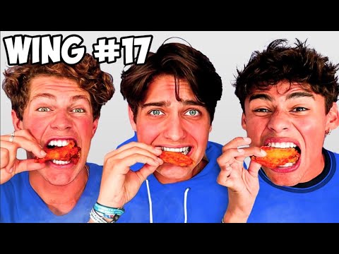 Last To Stop Eating WORLDS HOTTEST WINGS Wins $1,000