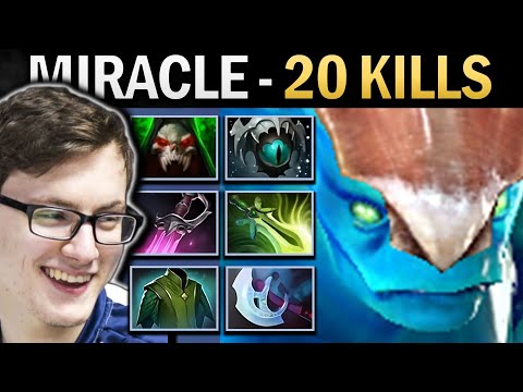 Morphling Dota Gameplay Miracle with 20 Kills and Vladmirs