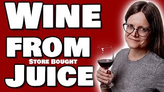 Easy Homemade Wine from Juice Recipe