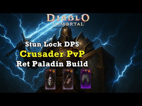 Burst Stun Crusader PvP Build Guide – Lock Down & Delete! | Diablo Immortal