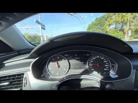 Audi A6 avant C7 2.0 TFSI multitronic stage 1 270HP 0-100 (easy launch) Drive