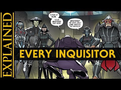 Every Imperial Inquisitor (So Far)