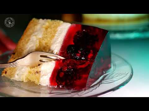 🎂 Blackberry Cake with Mascarpone & Fruit Jelly | Naked Layer Cake Recipe