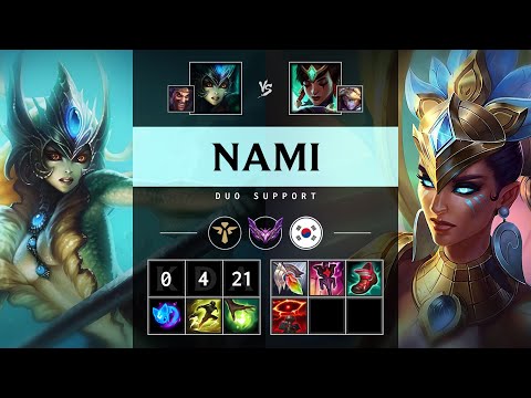 Nami Support vs Karma - KR Master Patch 25.21
